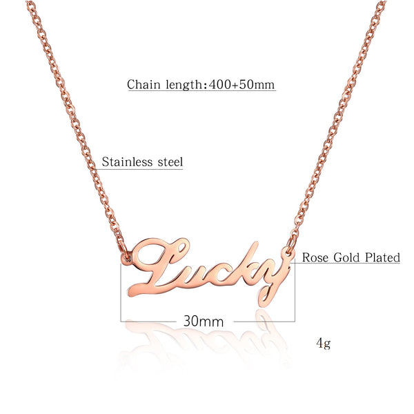 Women's Fashion Lucky Pendant Necklace-Womens Pendant Necklace-SunnyHouse Jewelry