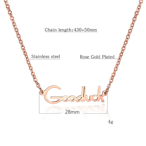 Women's Fashion Good Luck Pendant Necklace-Womens Pendant Necklace-SunnyHouse Jewelry