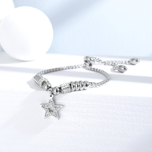 Women's Fashion Blinking Star Bracelet-Womens Bracelet-SunnyHouse Jewelry