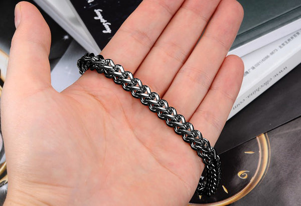 Men's Fashion Link Bracelet-Mens Bracelet-SunnyHouse Jewelry