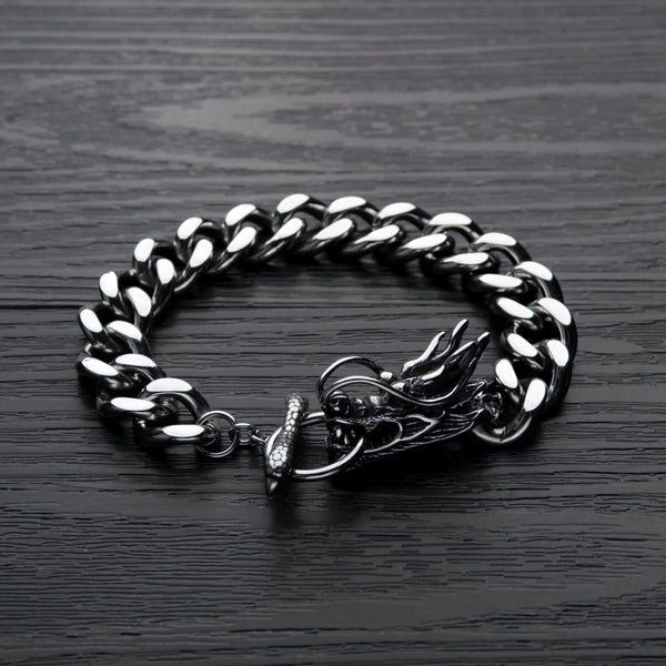 Men's Fashion Dragon Bracelet-Mens Bracelet-SunnyHouse Jewelry