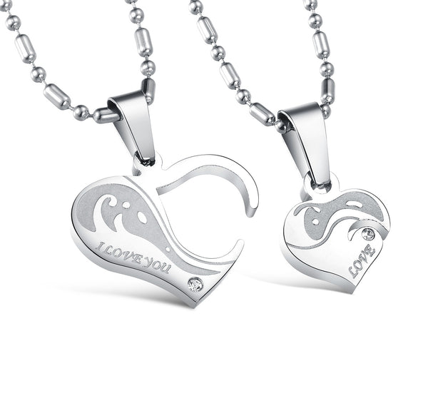 His & Hers Matching Set You Are in My Heart Couple Necklace Couple Jewelry Set-Couple Necklace-SunnyHouse Jewelry