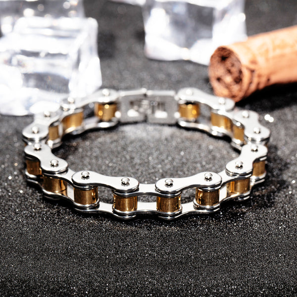 Men's Fashion Harley Bike Bracelet-Mens Bracelet-SunnyHouse Jewelry